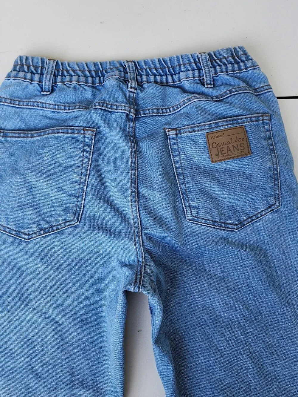 Haband Casual Joe Mens Streetwear Rugged Denim Jeans SStyle #03L Casual Sz 32 L
